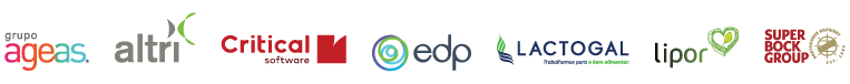 AGEAS, Altri, Critical Software, edp, lipor, Super Bock Group
